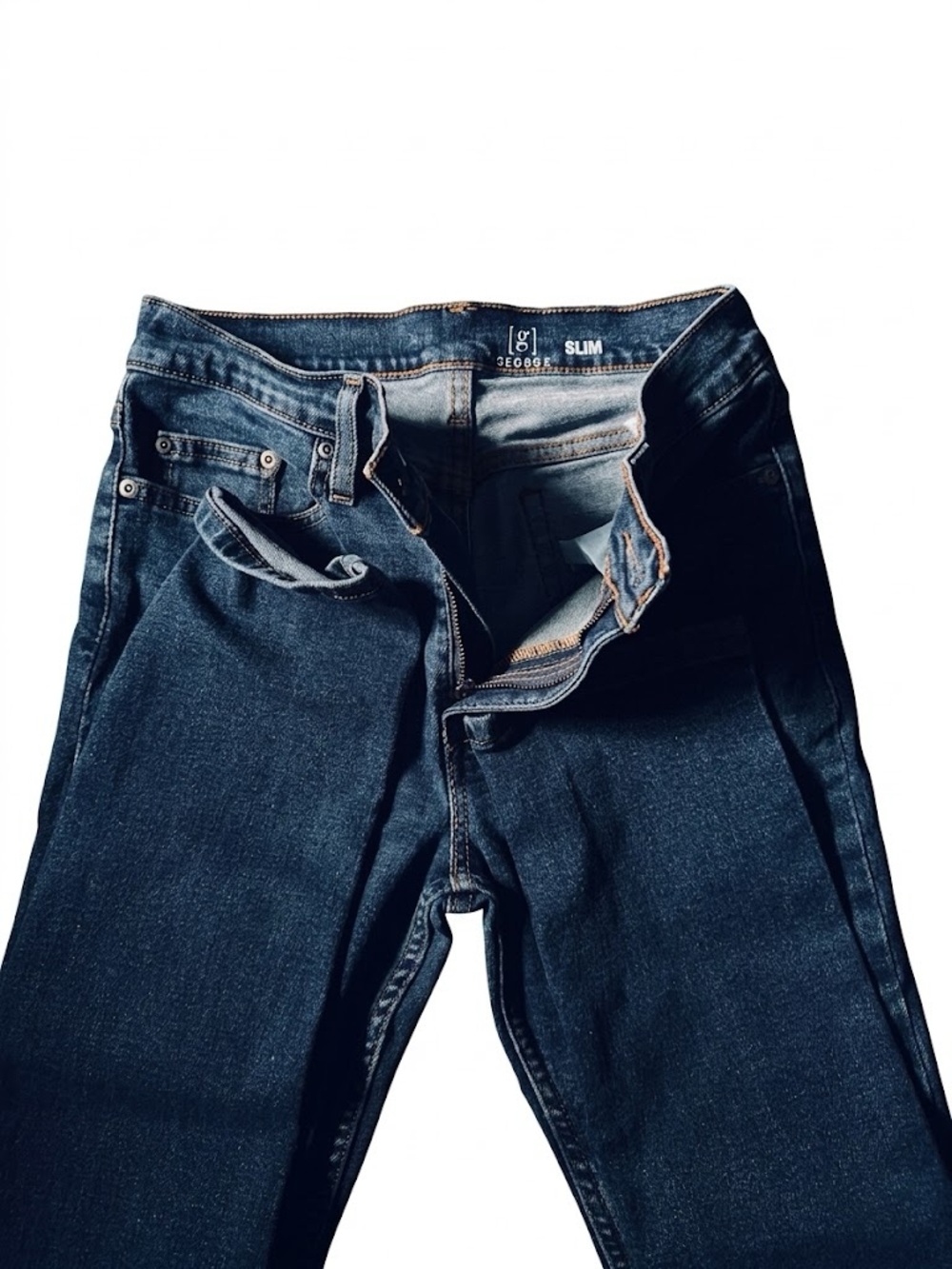 George Men’s Slim Jeans - Indigo Blue